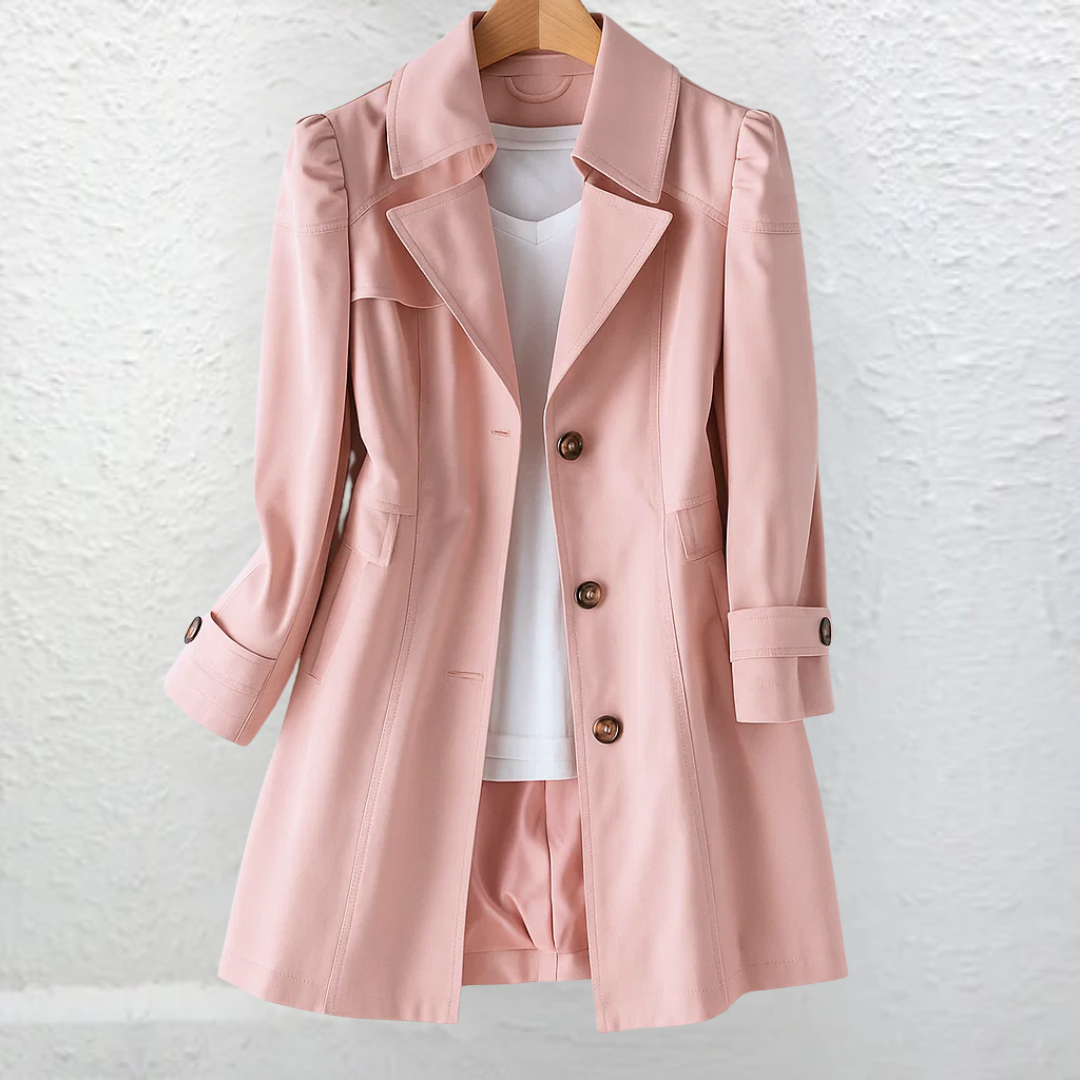 Vicki | Vintage Trench Collar Coat