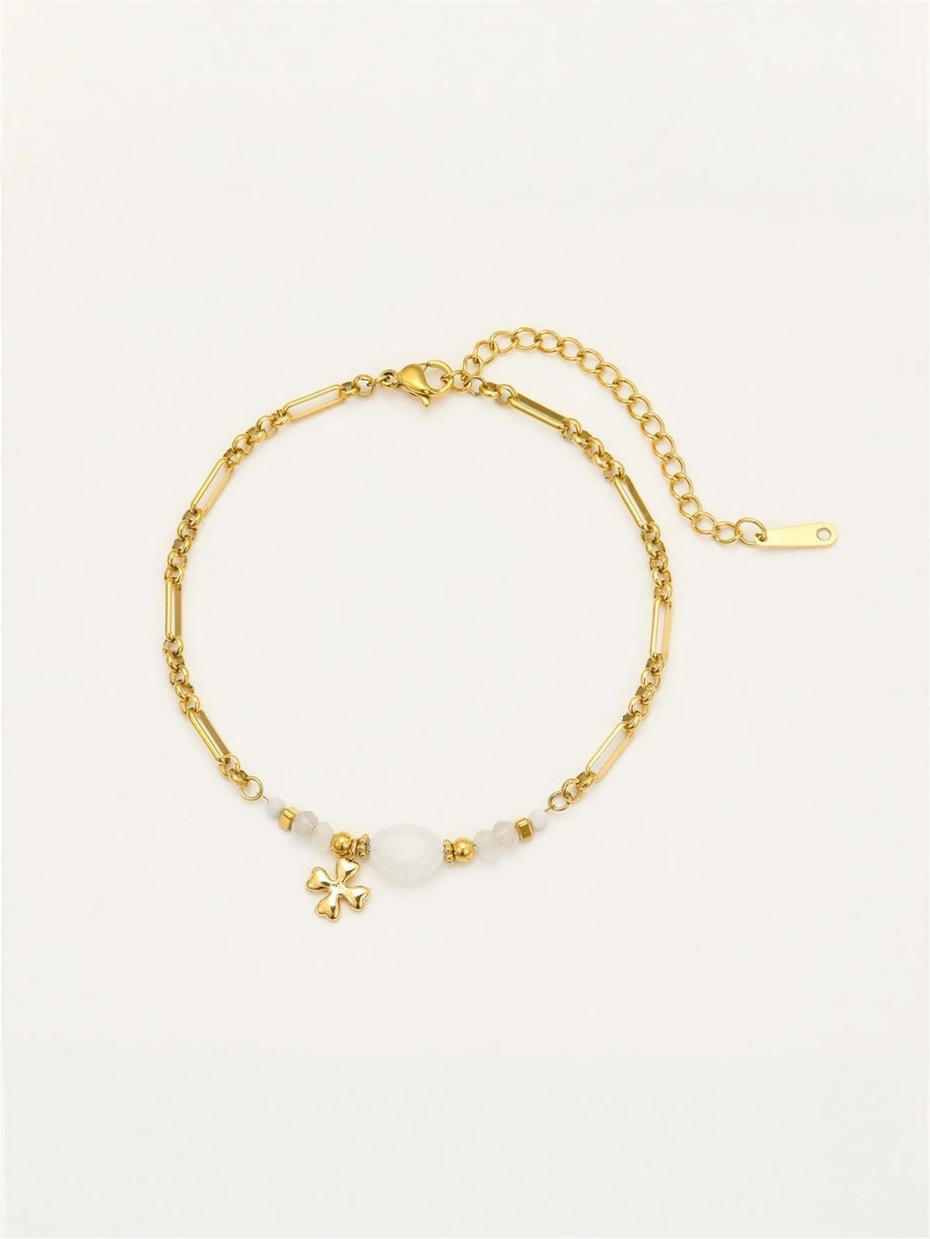 Natural Stone Beaded Bracelet