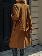 Evangeline | Tailored Belted Long Coat