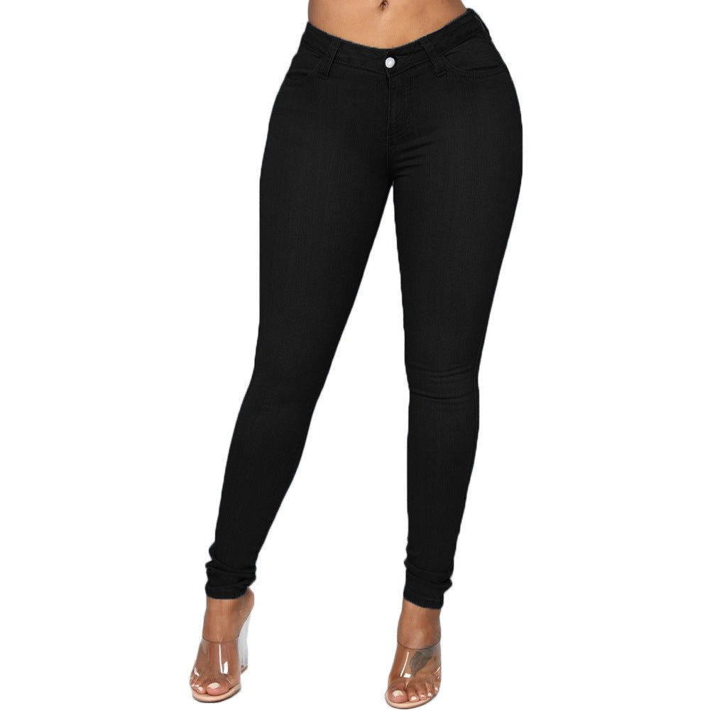 Casual denim jeans for women
