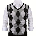 Chandler | Classic Argyle Sweater Vest