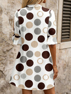 Adele | Playful Polka Dot Mini Dress
