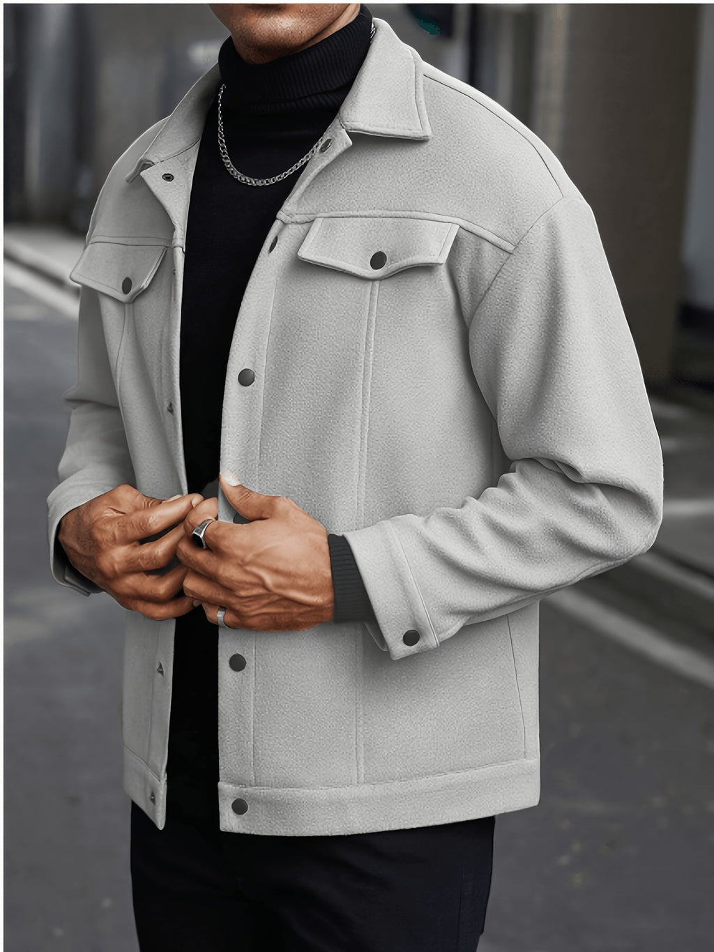 Hugh | Refined Utility Jacket