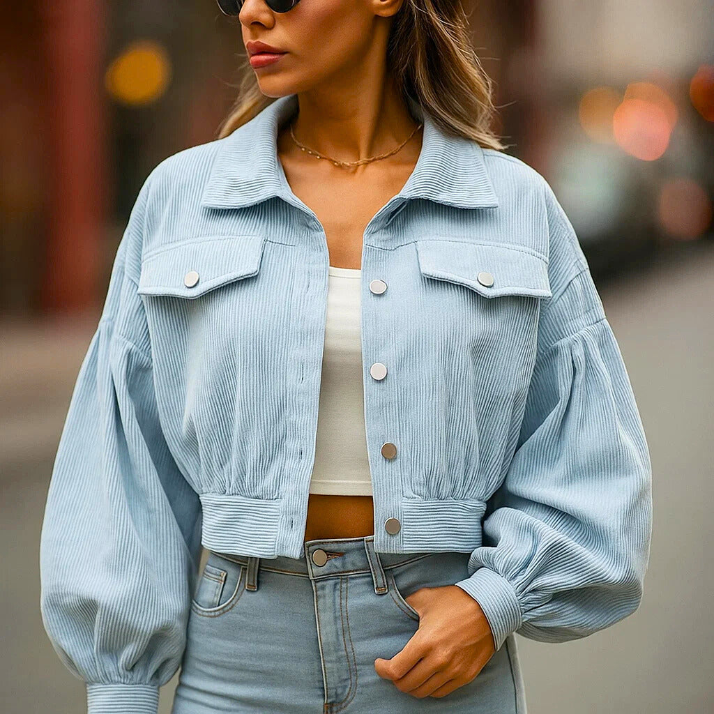 Florence | CROPPED CORDUROY JACKET