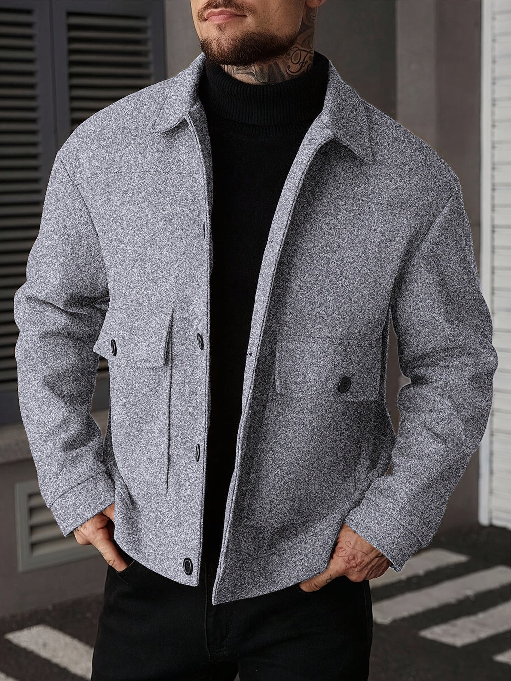 Donovan | Structured Utility Jacket