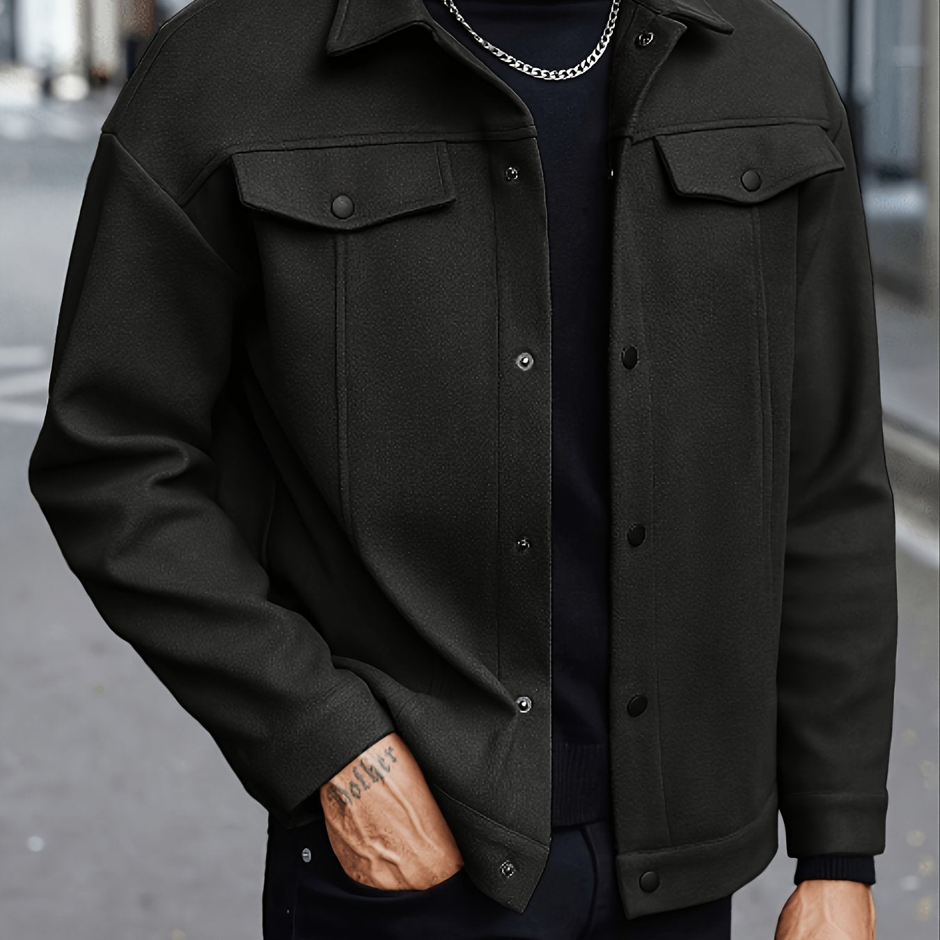 Hugh | Refined Utility Jacket