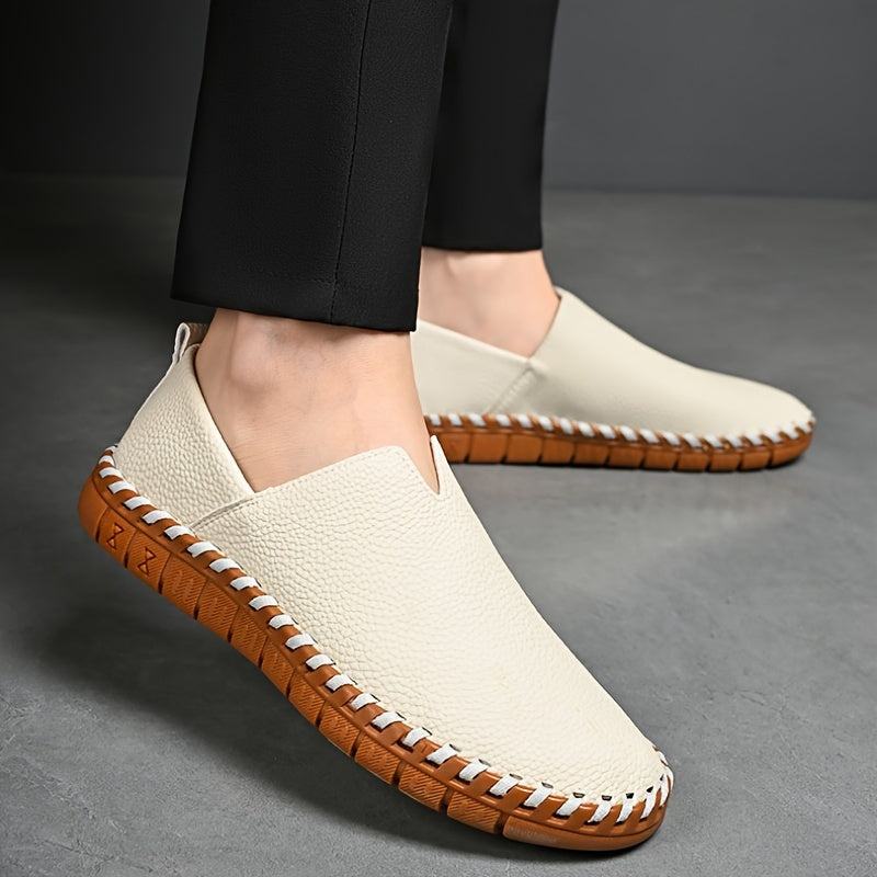 Lincoln | Hand-Stitched Slip-On Loafers