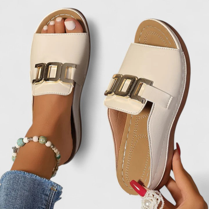 Sienna | Comfortable Orthopedic Buckle Sandal