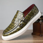 Xavier | Textured Slip-On Loafers
