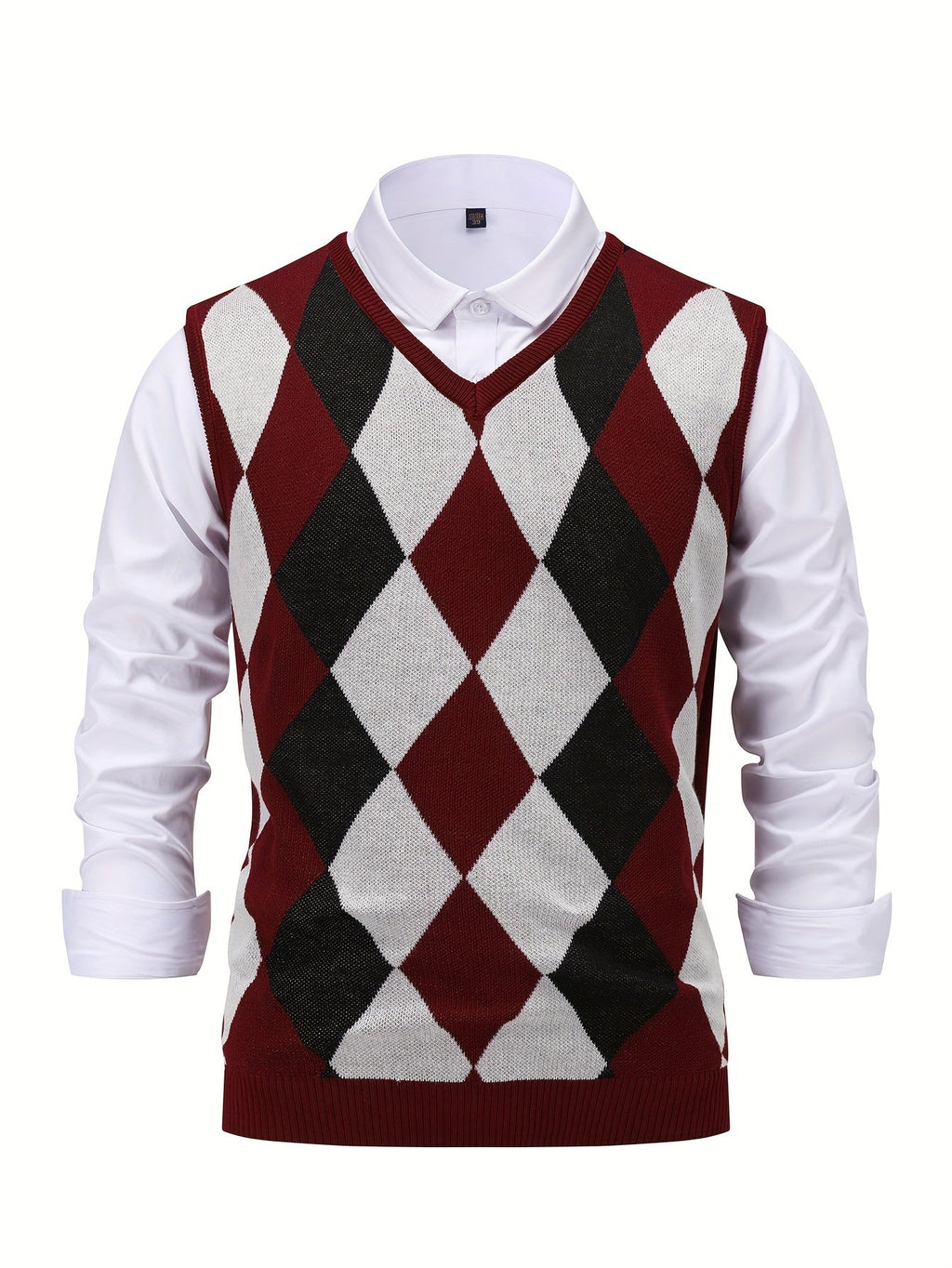 Chandler | Classic Argyle Sweater Vest