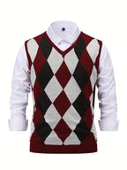 Chandler | Classic Argyle Sweater Vest