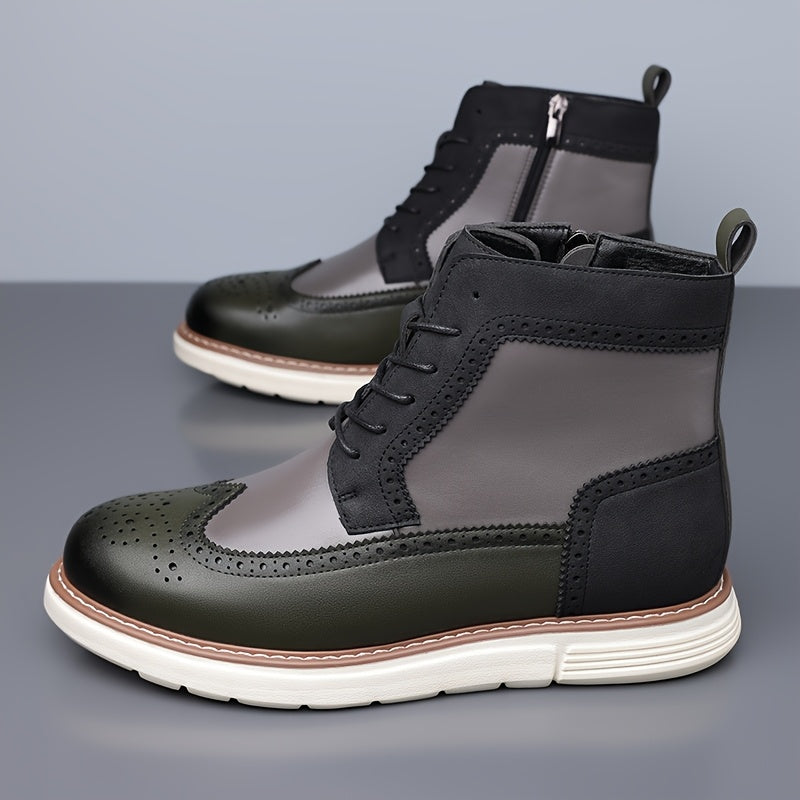 Lawrence | Refined Wingtip Ankle Boots