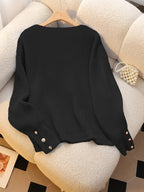 Verity | Ribbed V-Neck Sweater
