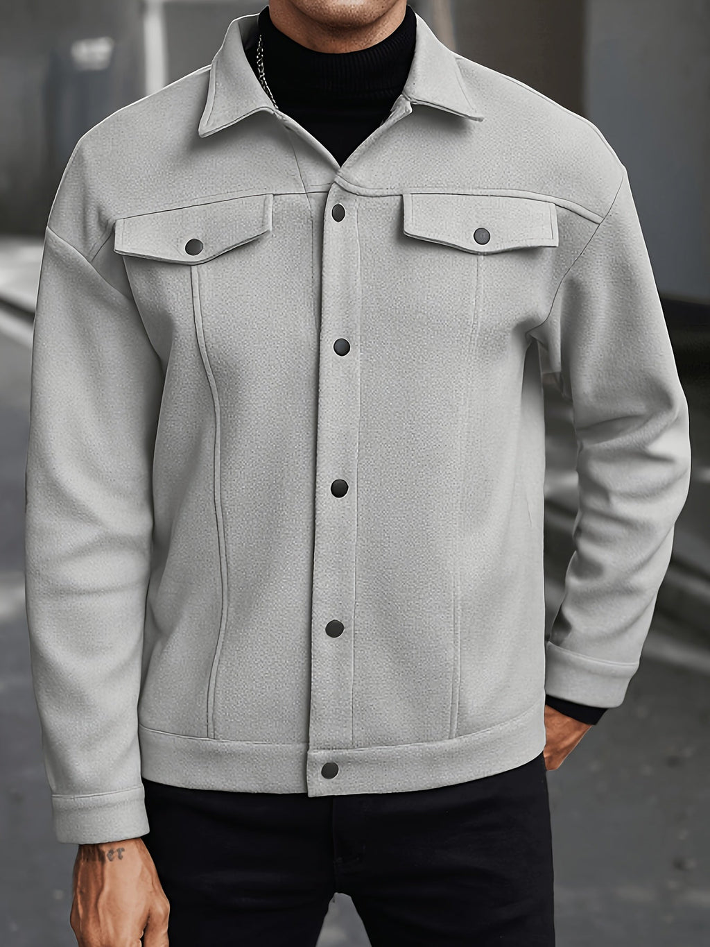 Hugh | Refined Utility Jacket