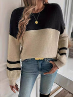 Noa | Contrast Sweater
