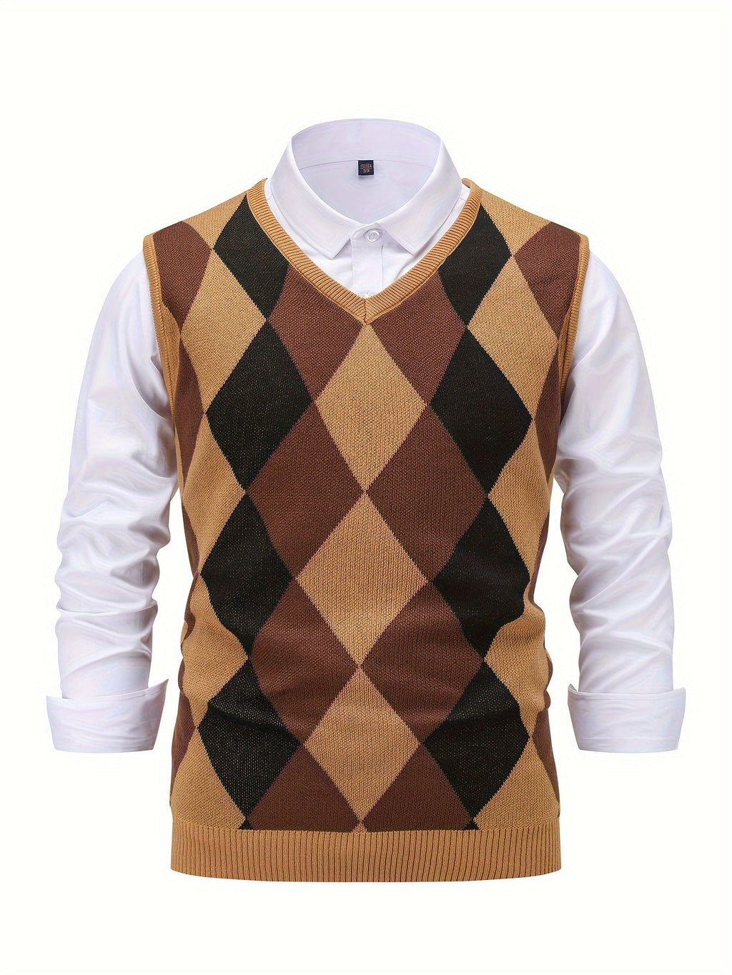 Chandler | Classic Argyle Sweater Vest