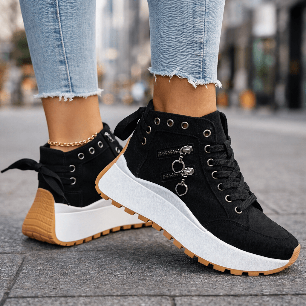 Saylor | Premium High Cut Lace Shoes