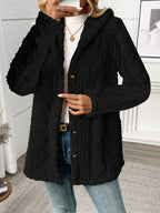 Roberta | Textured Button-Front Coat