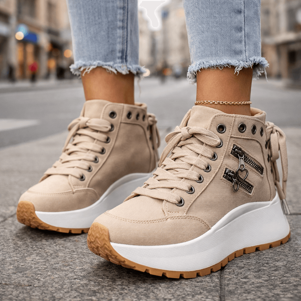 Saylor | Premium High Cut Lace Shoes