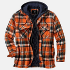 Rhett | Rugged Hooded Plaid Jacket