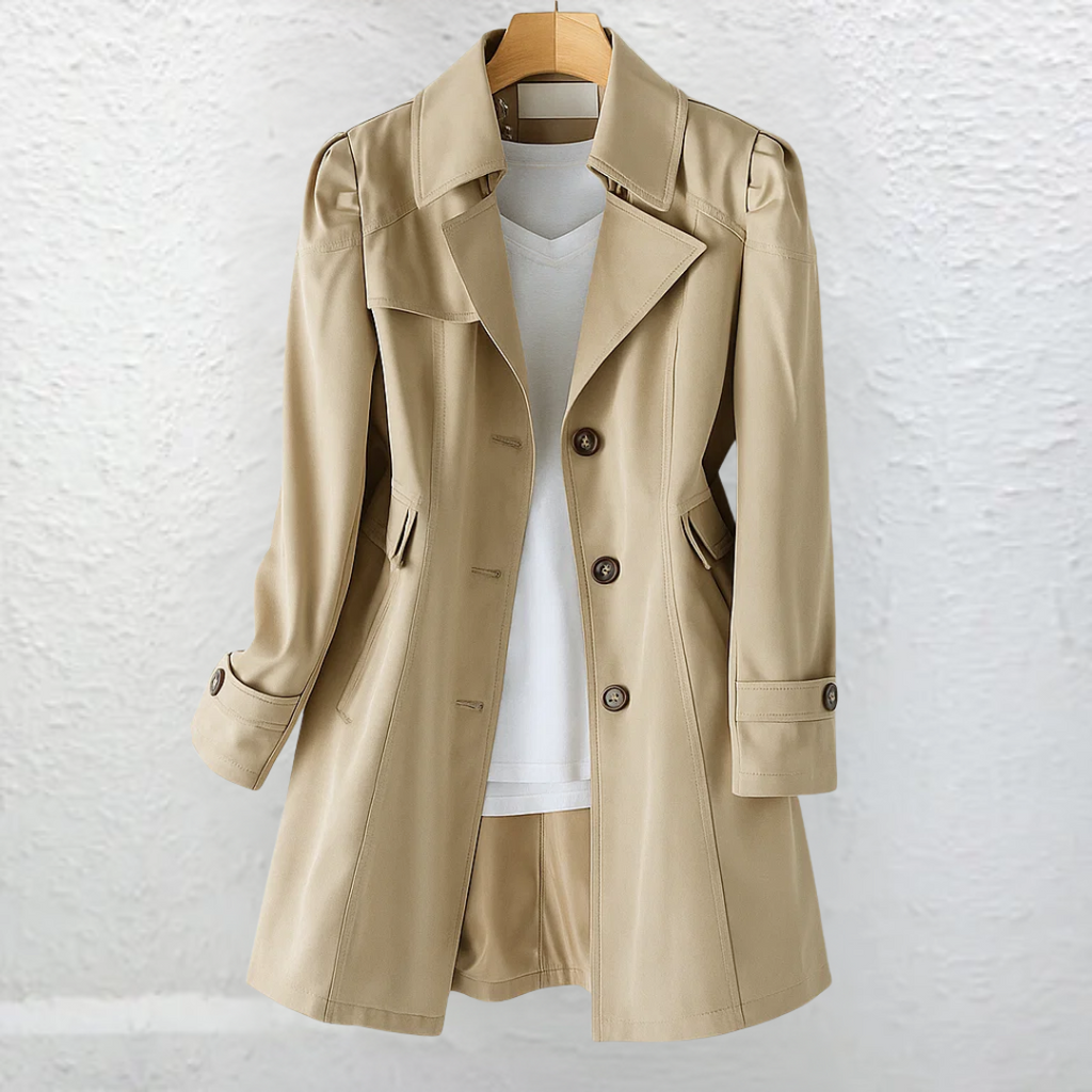 Vicki | Vintage Trench Collar Coat