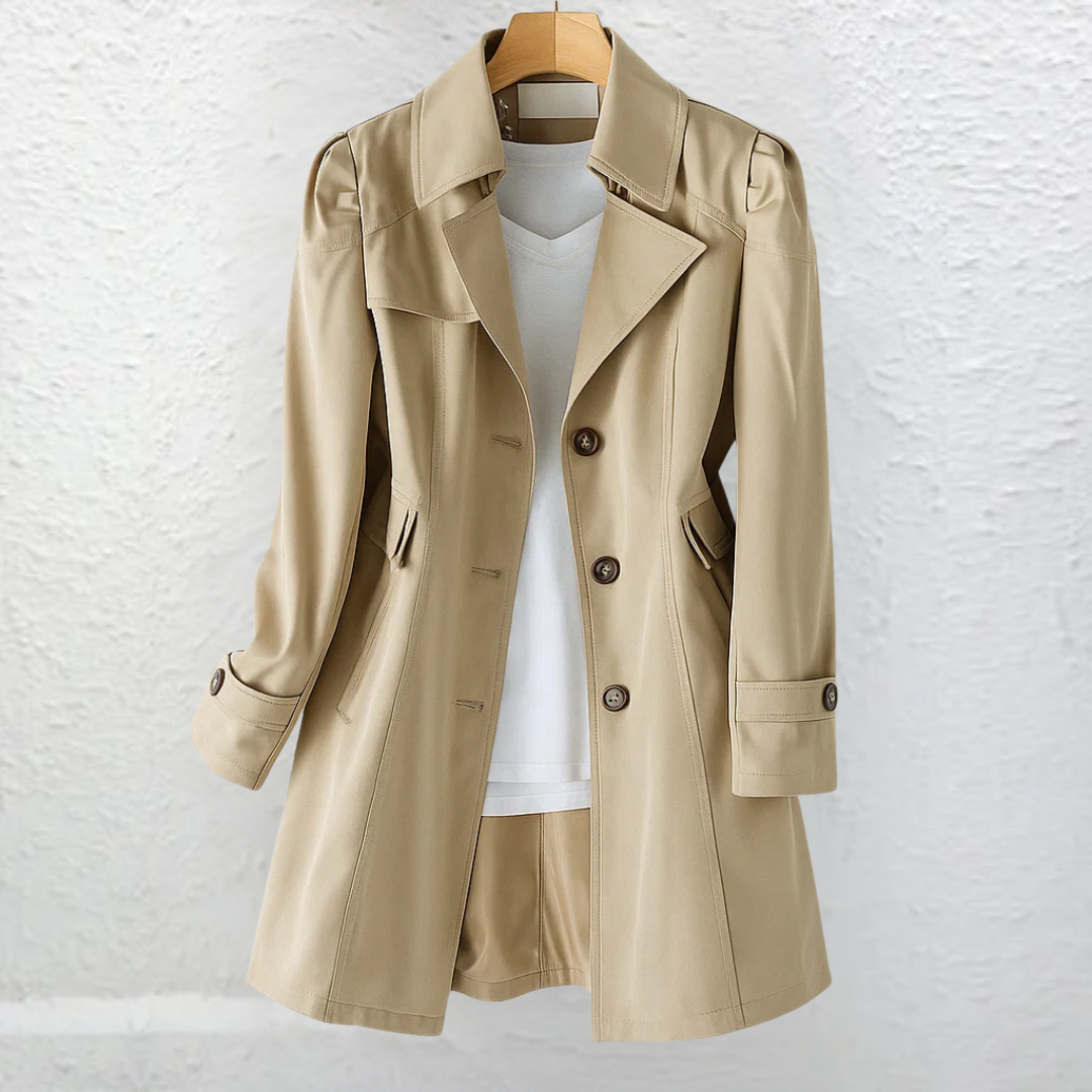 Vicki | Vintage Trench Collar Coat