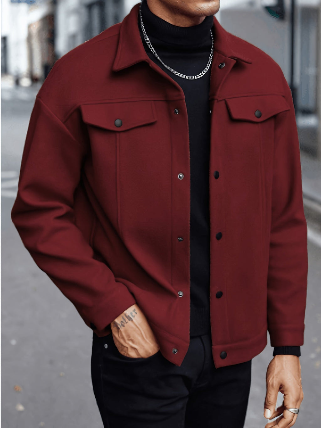 Hugh | Refined Utility Jacket