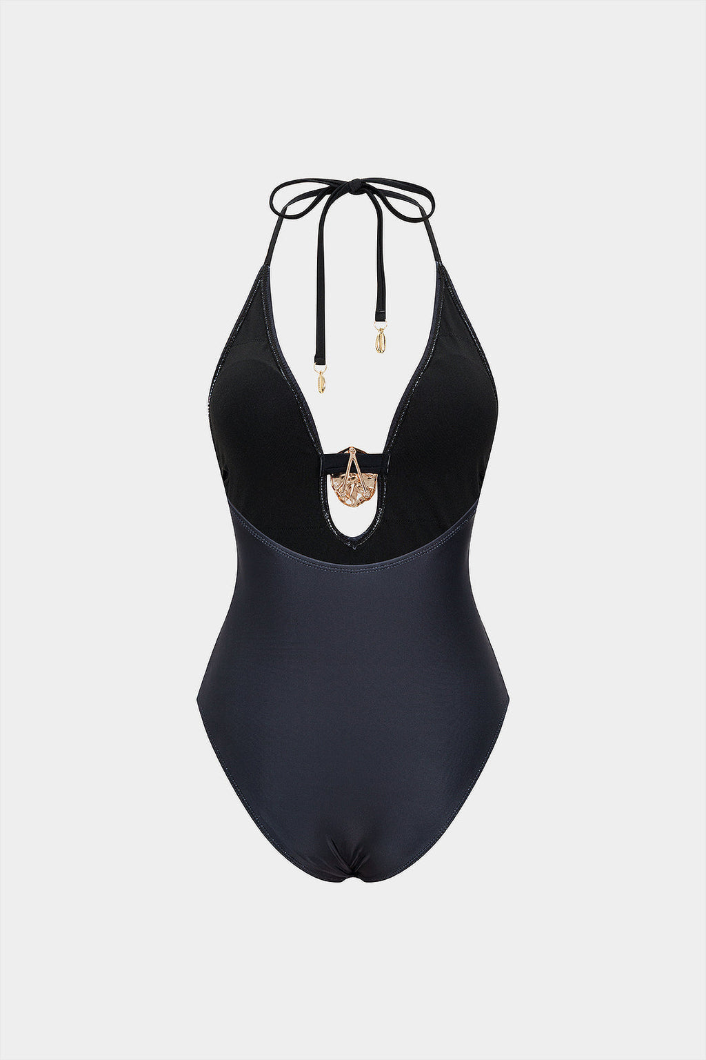 Bao | Backless Cut Out One-Piece Swimsuit