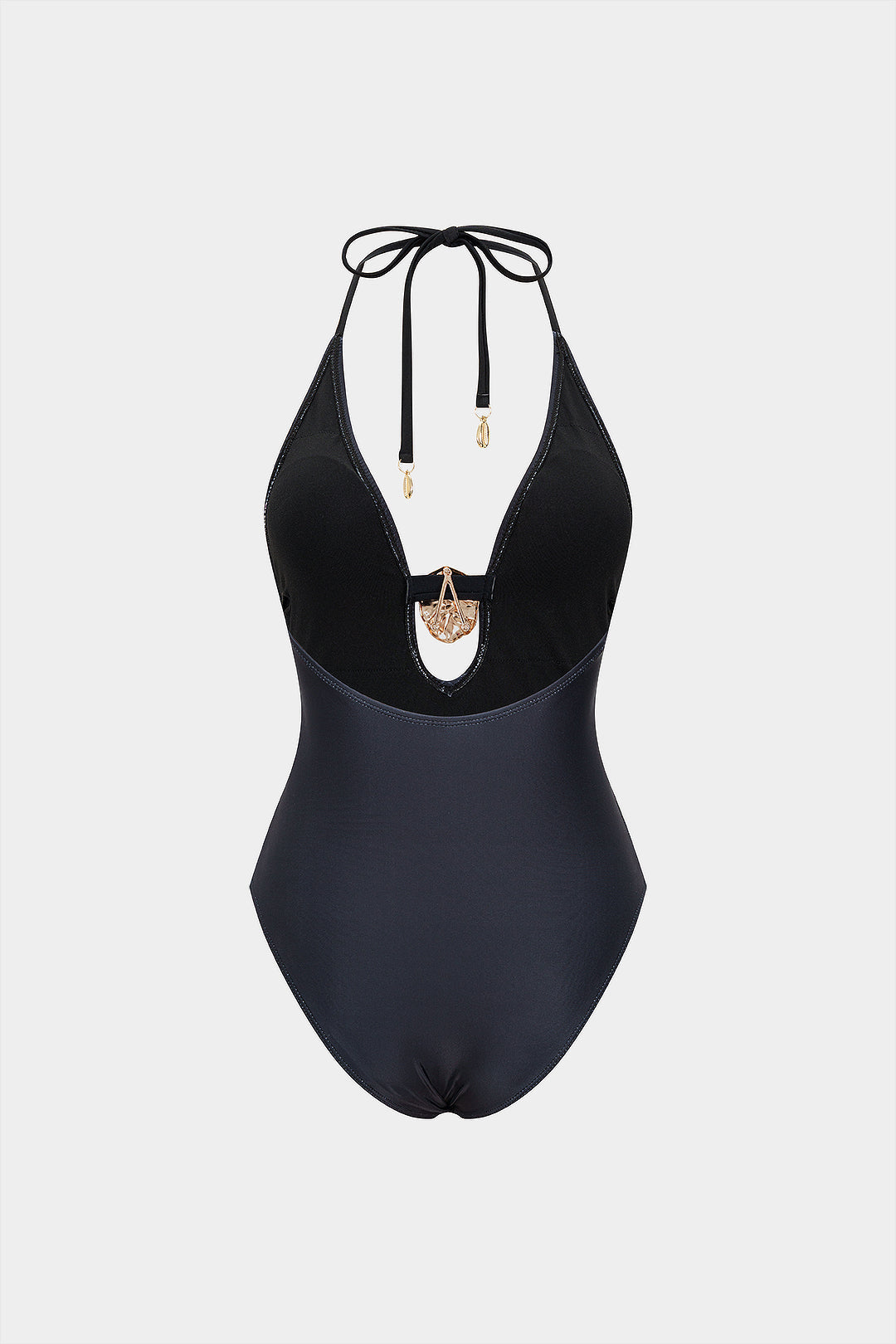 Bao | Backless Cut Out One-Piece Swimsuit