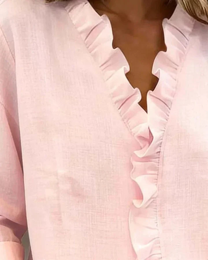 Chloe | Lightweight V-Neck Blouse