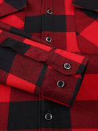 Desmond | Hooded Check Shirt Jacket
