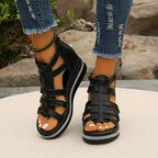 Women’s Adelaide sandals in tan with modern straps and a lightweight sole. 7