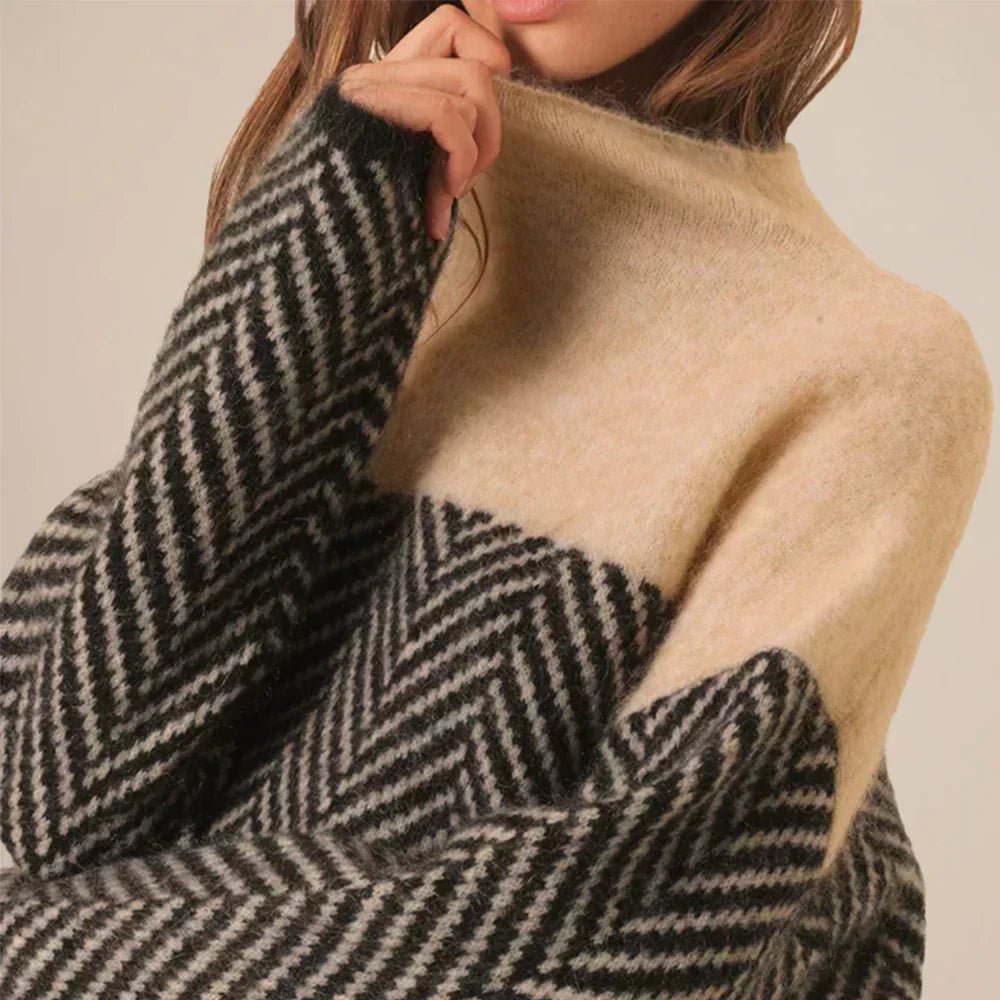 June |  COZY TURTLENECK SWEATER