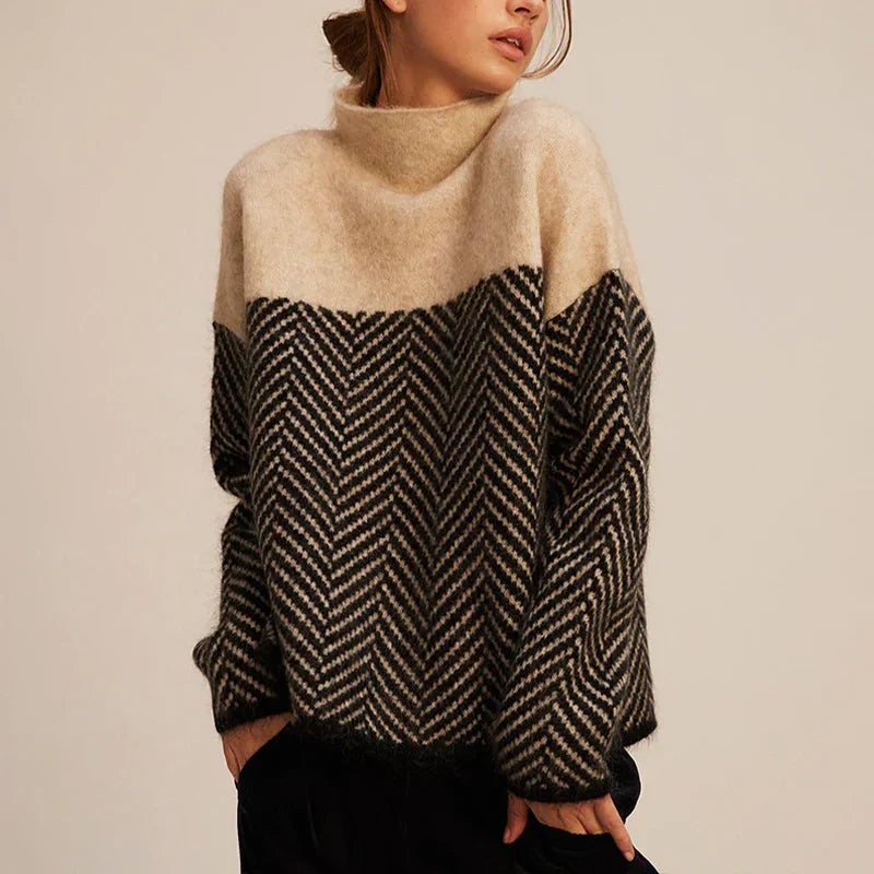 June |  COZY TURTLENECK SWEATER