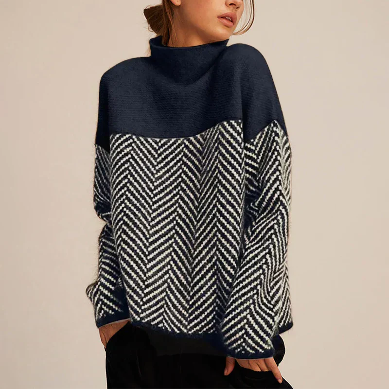 June |  COZY TURTLENECK SWEATER