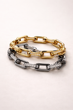 Voltaire Chainlink Bracelet – detail view