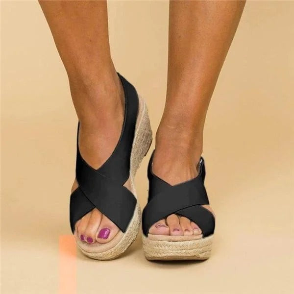 Cleo Comfort Sandals in soft beige, featuring a minimalist design with adjustable straps and a cushioned footbed. 6