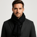 Fashion scarf, lightweight soft-weave, men