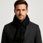 Fashion scarf, lightweight soft-weave, men