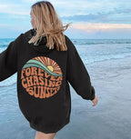 Women's Hoodie Forever Chasing Sunsets