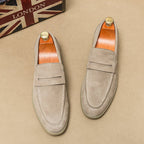 Brando Suede Loafers for Women | Orthopedic Comfort, Slip-On Design - 6