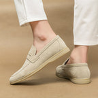 Brando Suede Loafers for Women | Orthopedic Comfort, Slip-On Design - 15