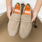 Brando Suede Loafers for Women | Orthopedic Comfort, Slip-On Design - 16