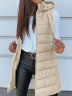 Zella | Casual Sleeveless Long Vest