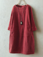 Delyanna - Women's Tunic in Soft Corduroy