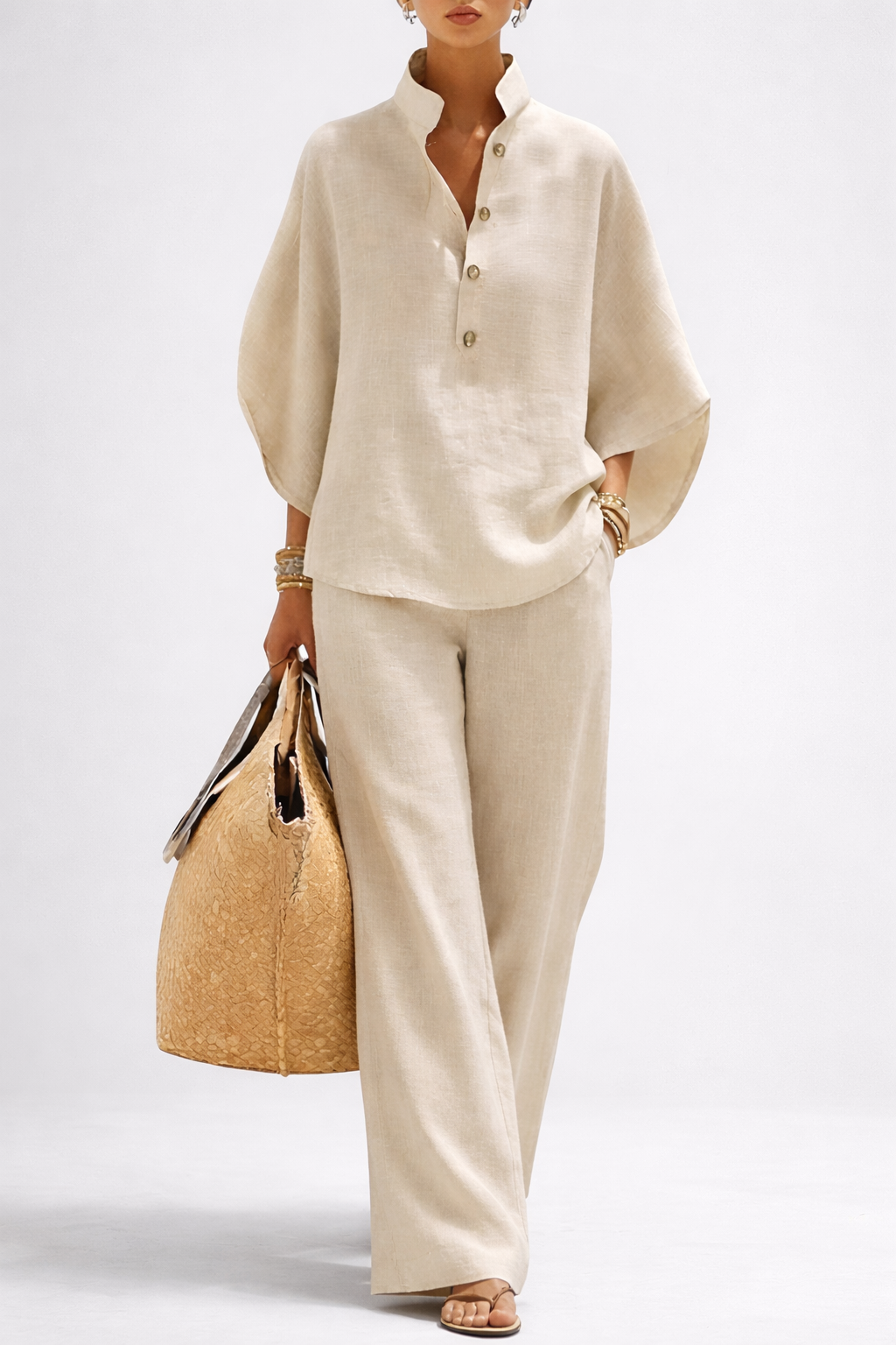 Vienna | Elegant Wide Leg Two-Piece Set