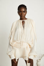 Elysia | Womens Dress Fully Pleated Mini Cocktail Dress with Ruffled Hem