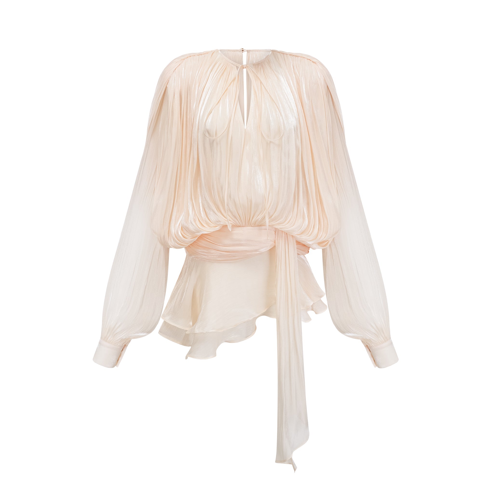 Elysia | Womens Dress Fully Pleated Mini Cocktail Dress with Ruffled Hem