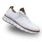 Light blue orthopedic shoes for women, designed for comfort with a casual, sporty style suitable for daily wear. 0