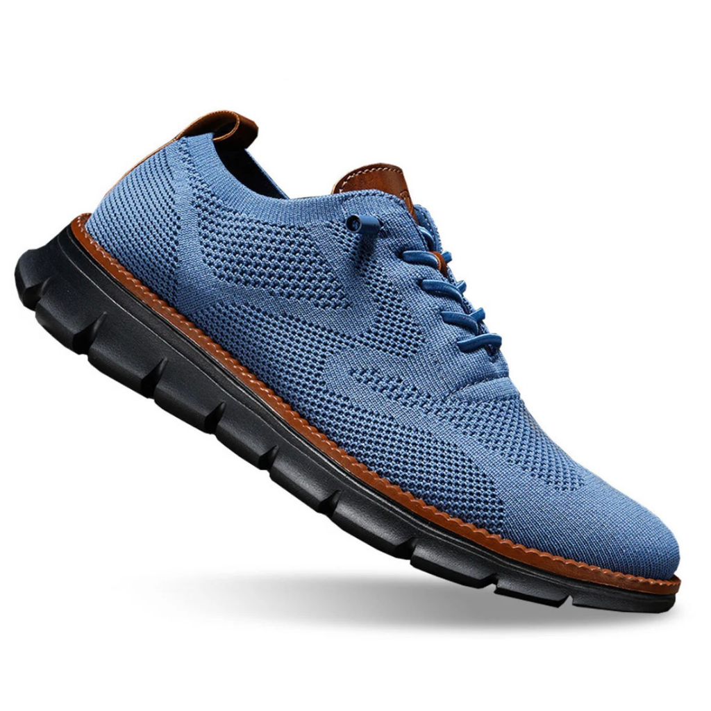 Light blue orthopedic shoes for women, designed for comfort with a casual, sporty style suitable for daily wear. 15